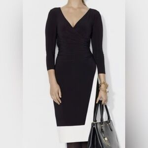 🆕 Lauren Ralph Lauren Black and White Dress
